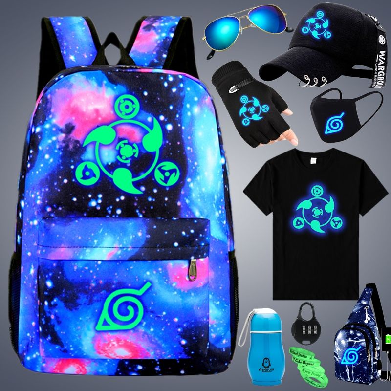 Ba Lô Dạ Quang Chống Thấm Nước Bảo Vệ Dành Cho Bé Trai Lớp 1-2 - 4-6