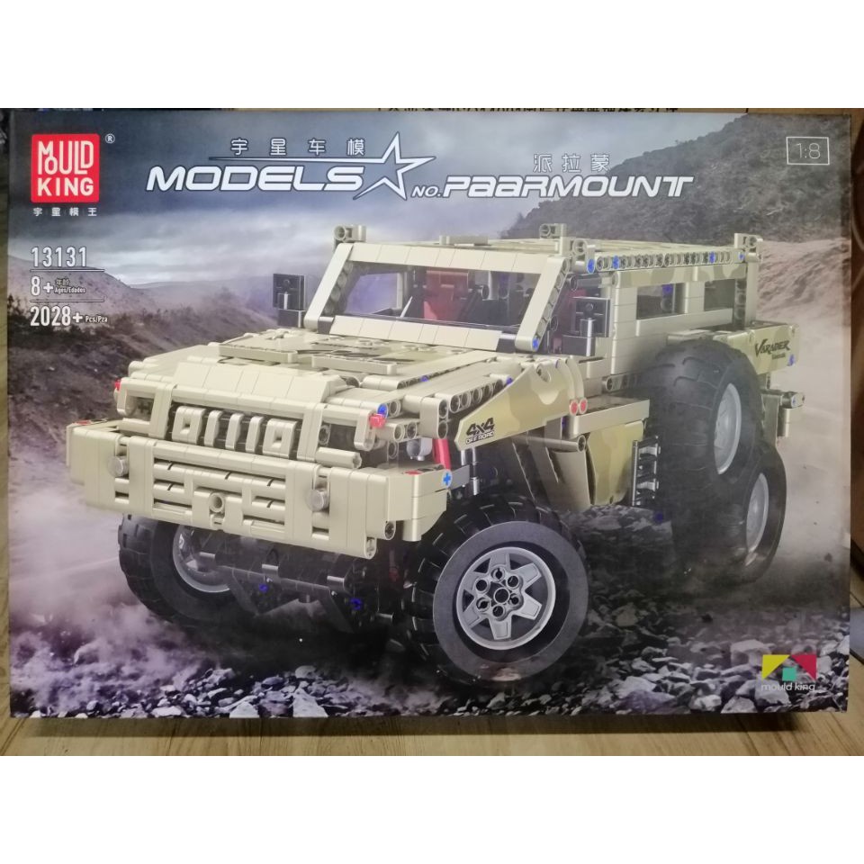 Lắp ghép Mô hình siêu xe TECHNIC Mould King 13131 Marauder Truck PAARMOUNT