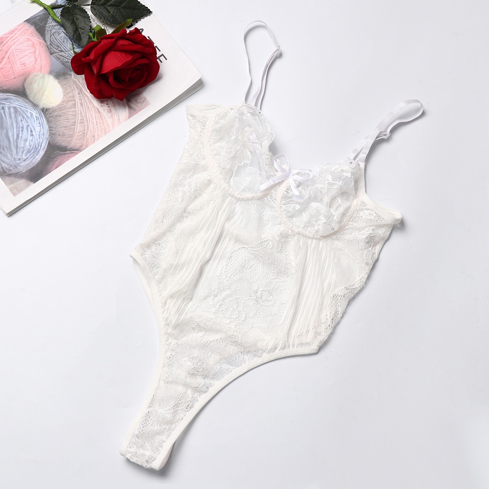 FREESHIP ĐƠN 99K_ Bodysuit ren gợi cảm , cổ chữ V dành cho nữ