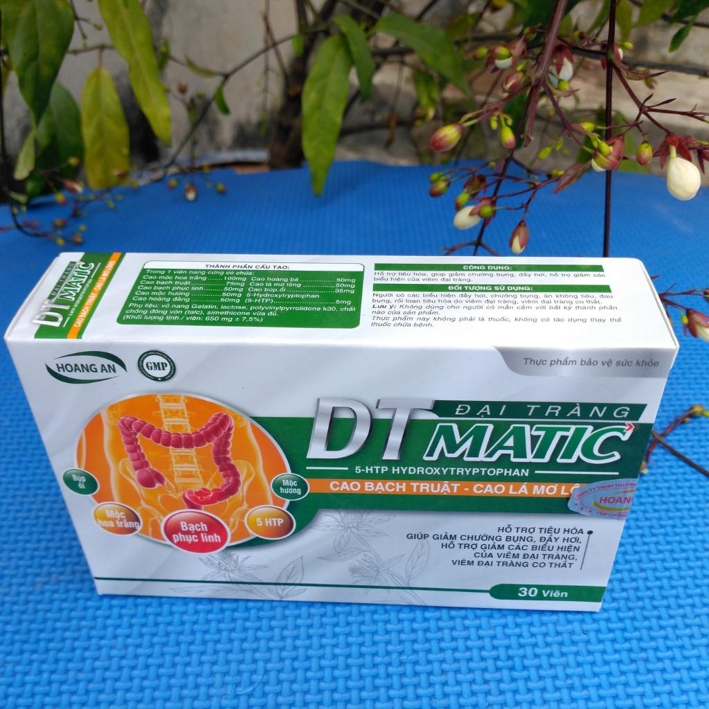 Đại tràng DT MATIC hỗ trợ giảm các biểu hiện của viêm đại tràng, viêm đại tràng co thắt