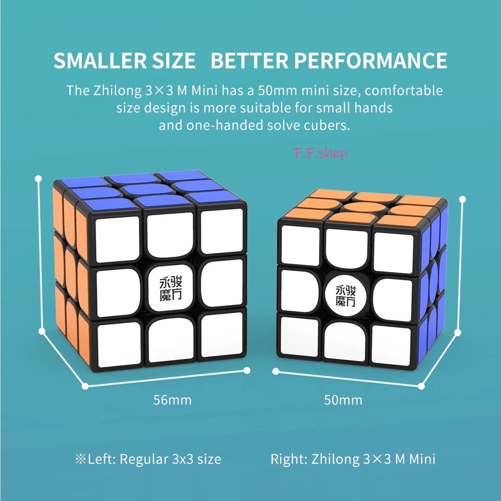 Yongjun Zhilong Mini 3x3 4x4 5x5 Magnetic Speed Cube YJ 3x3x3 4x4x4 5x5x5 Magic Cube Puzzle Toys Đồ Chơi Khối Rubik