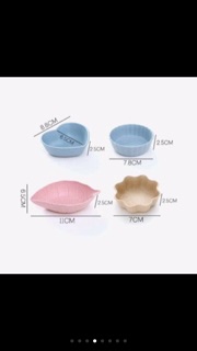 Chén ăn dặm lúa mạch nhiều hình
