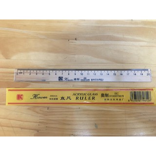 THƯỚC KẺ mica KEWEN 20cm , 30 cm