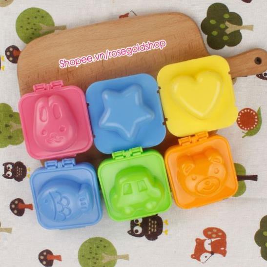 Khuôn Ép Cơm, Trứng, Bánh Tạo Hình Ngộ Nghĩnh Giúp Bé Thích Thú Khi Ăn (1 Chiếc) [Thanh Mai Shop]