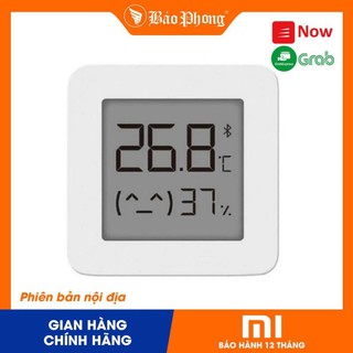 Máy Đo Nhiệt Độ XIAOMI bluetooth wireless temperature and humidity sensor 2- Hàng Chính Hãng