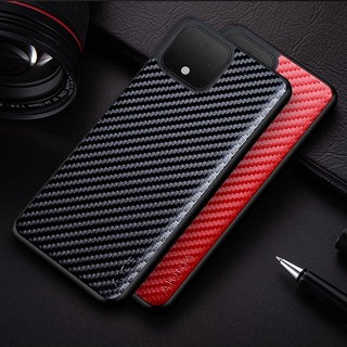 Ốp lưng cho google pixel 4 4 xl 5 sợi carbon tpu xung quanh cạnh chất liệu dành cho google pixel 4 4 xl case