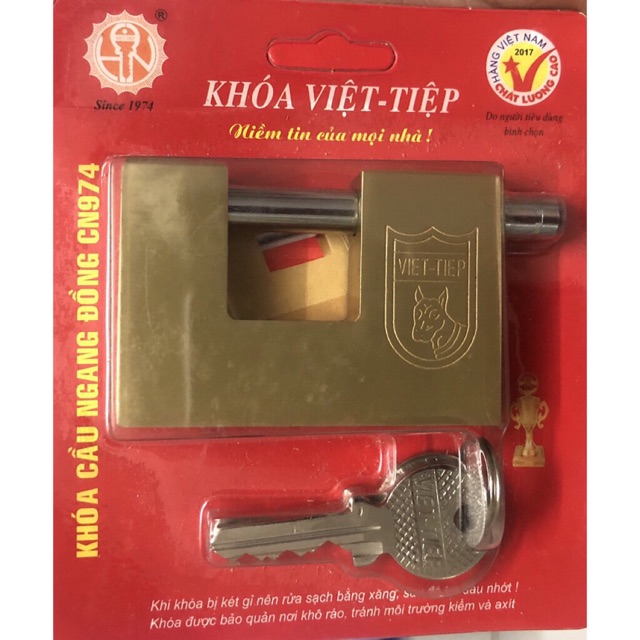 Ổ khoá ngang đồng CN974
