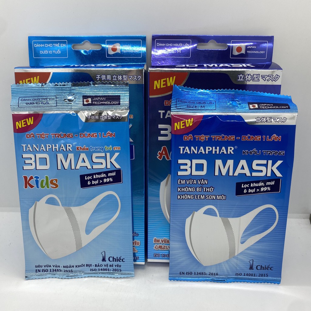 Khẩu trang TANAPHAR 3D MASK