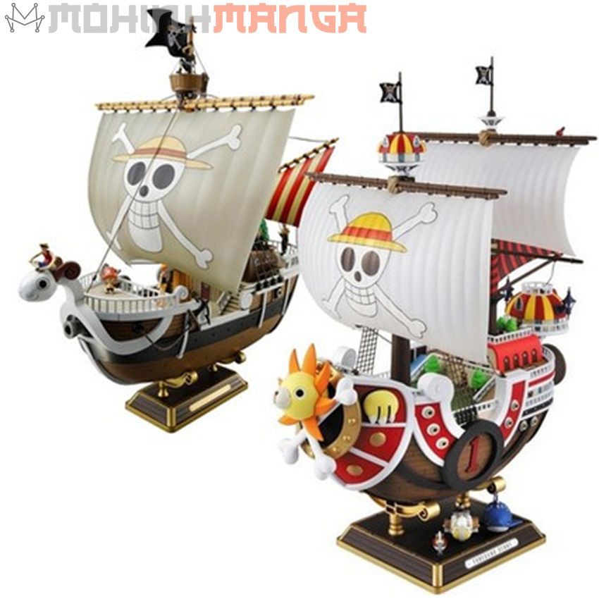 Mô hình tàu Thousand Sunny và tàu Going Merry - One Piece - MOHINHMANGA