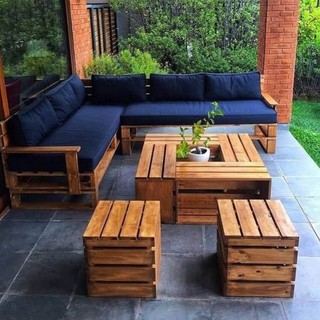 Bó 5 Ván Pallet Gỗ Thông 45x8cm