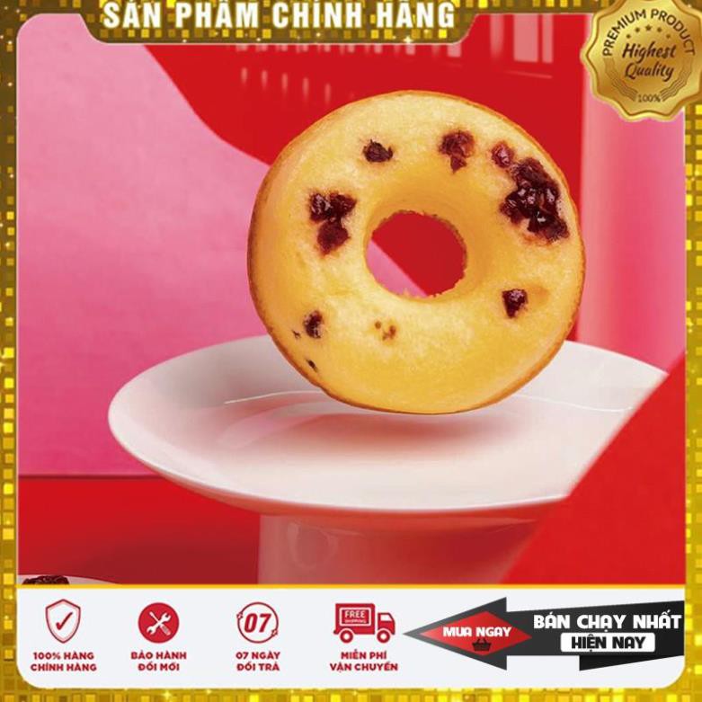 Thùng 2kg Bánh Bông Lan Donut Sữa Tươi Cherry Đài Loan - (Date:06 tháng)