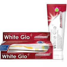 Kem đánh răng, trắng răng White Glo Úc- 150g