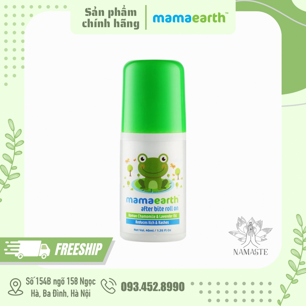 Lăn giảm sưng ngứa sau muỗi đốt After-bite Mamaearth 40ml