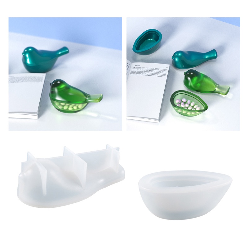 Khuôn Silicone Dùng Làm Hộp Đựng Trang Sức DIY