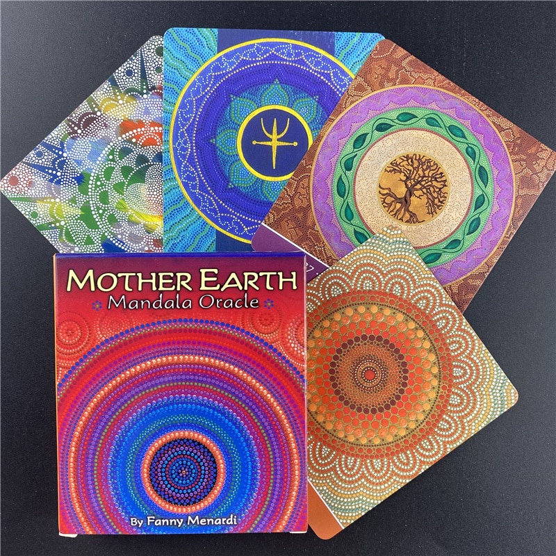 Mother Earth Mandala Oracle Boardgame Card Set
