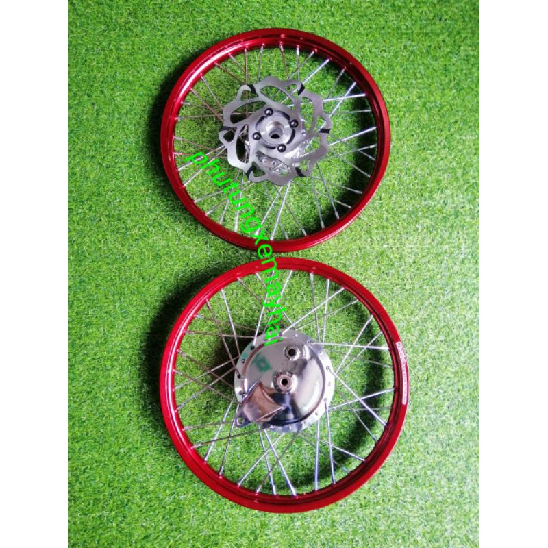 Bánh căm dành cho các dòng yamaha Sirius Jupiter và Exciter nhỏ 2006 đến 2010 1 thắng đĩa lắp như zin không cần chế