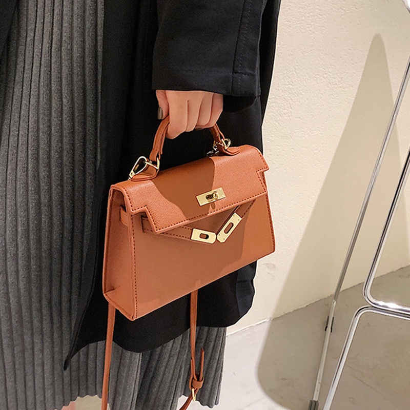 Túi đeo chéo vai IELGY màu trơn thanh lịch cho nữ