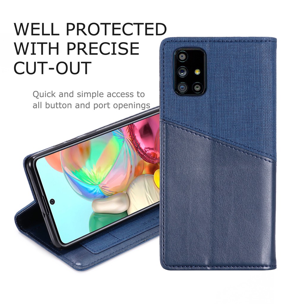 Bao Da Nắp Gập Có Ngăn Để Thẻ Cho Galaxy S 10 Lite Note 10 Lite A 71 A 51 Stand A 31 M 11 A | BigBuy360 - bigbuy360.vn