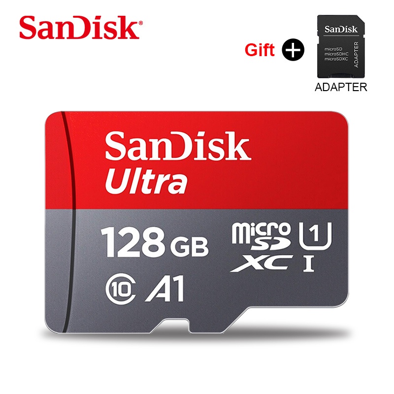 Thẻ nhớ SANDISK MicroSD Tf 128Gb Class10 100% chính hãng
