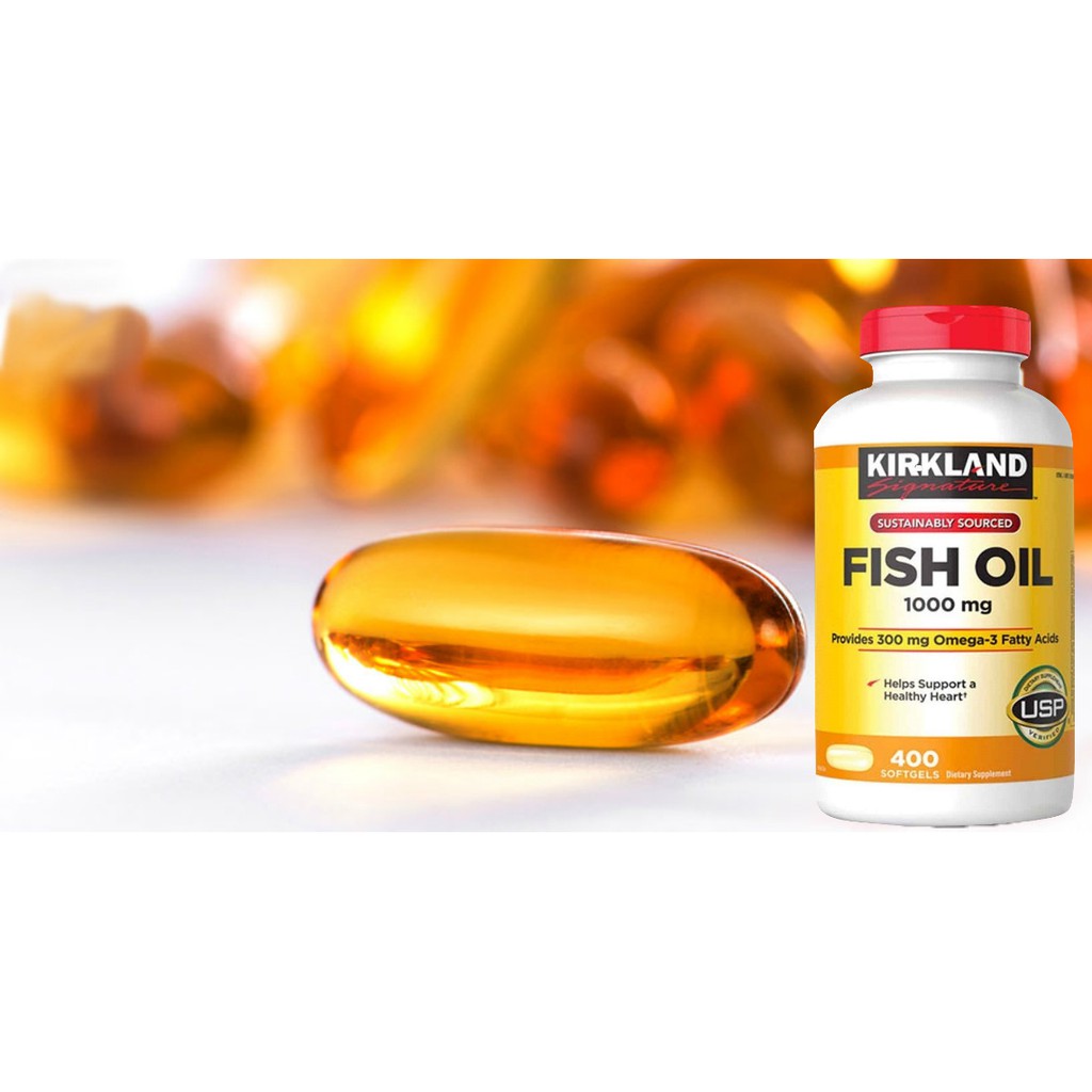 DẦU CÁ Omega 3 Kirkland Signature Fish oil