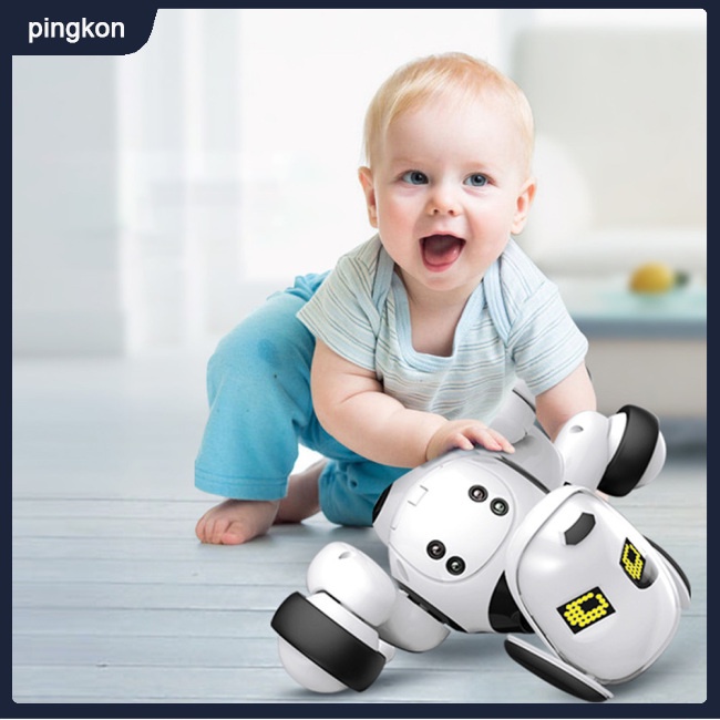 Đồ Chơi Chú Chó Robot Điều Khiển Từ Xa Thông Minh