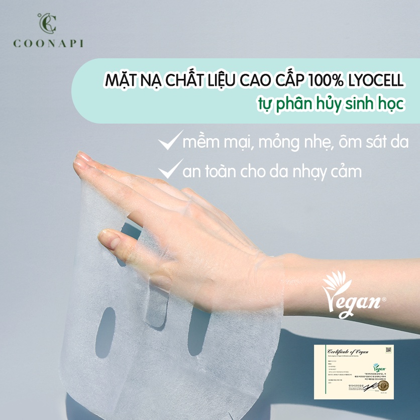 Mặt Nạ Xương Rồng Cấp Nước, Dưỡng Ẩm, Làm Dịu & Dưỡng Sáng Da All Natural 365 Green Opuntia Ficus Indica Sheet Mask 20ml