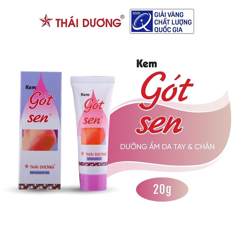 GÓT SEN - HỖ TRỢ VẾT NỨT DA, NỨT GÓT CHÂN, GIỮ DA CHÂN MỀM MẠI - CHÍNH HÃNG THÁI DƯƠNG