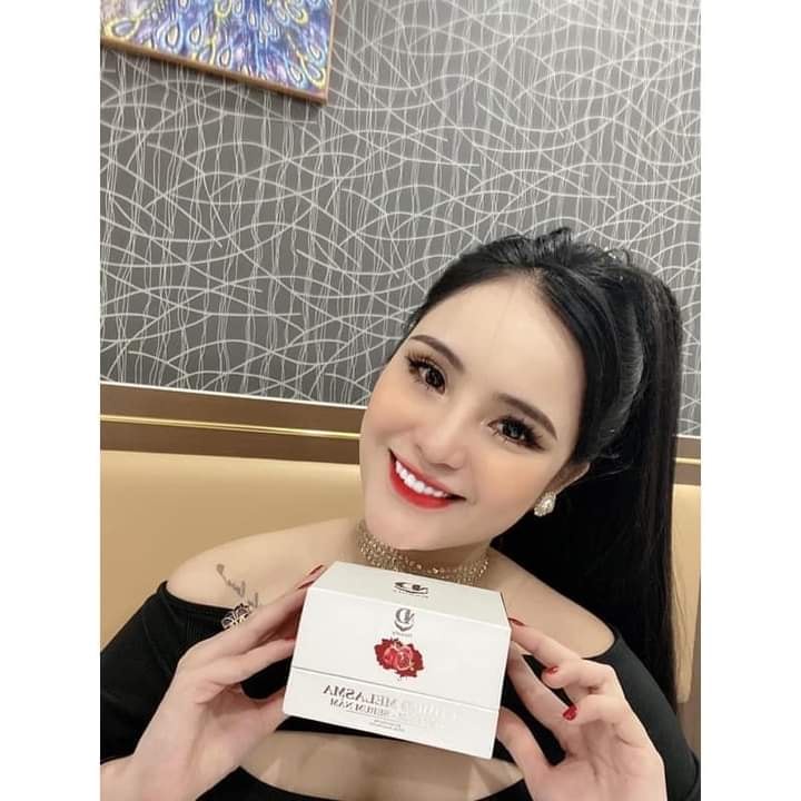 Kem Face Nám Lựu Đỏ MD Beauty - Combo Melasma Làm Mờ Thâm Nám Tàn Nhang Dưỡng Trắng Da