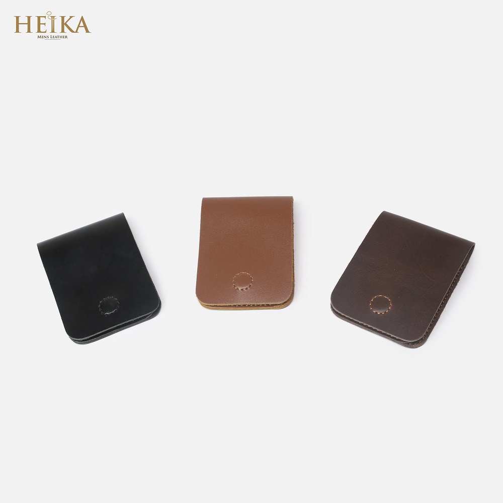 Ví Sen mini nam da bò thương hiệu Heika
