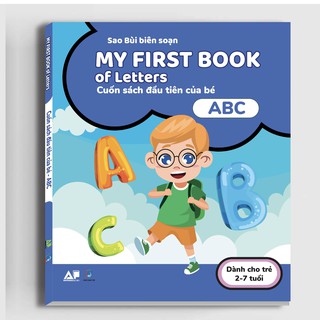 Sách - My First Book Of Letters - Cuốn Sách Đầu Tiên Cho Bé Chủ Đề Chữ Cái