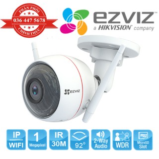 Camera c3w wifi 1mp ezviz c3w 720p - hàng chính hãng