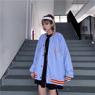 Sẵn ÁO BOMBER JACKET UNISEX CÁ TÍNH CHẤT ULZZANG
