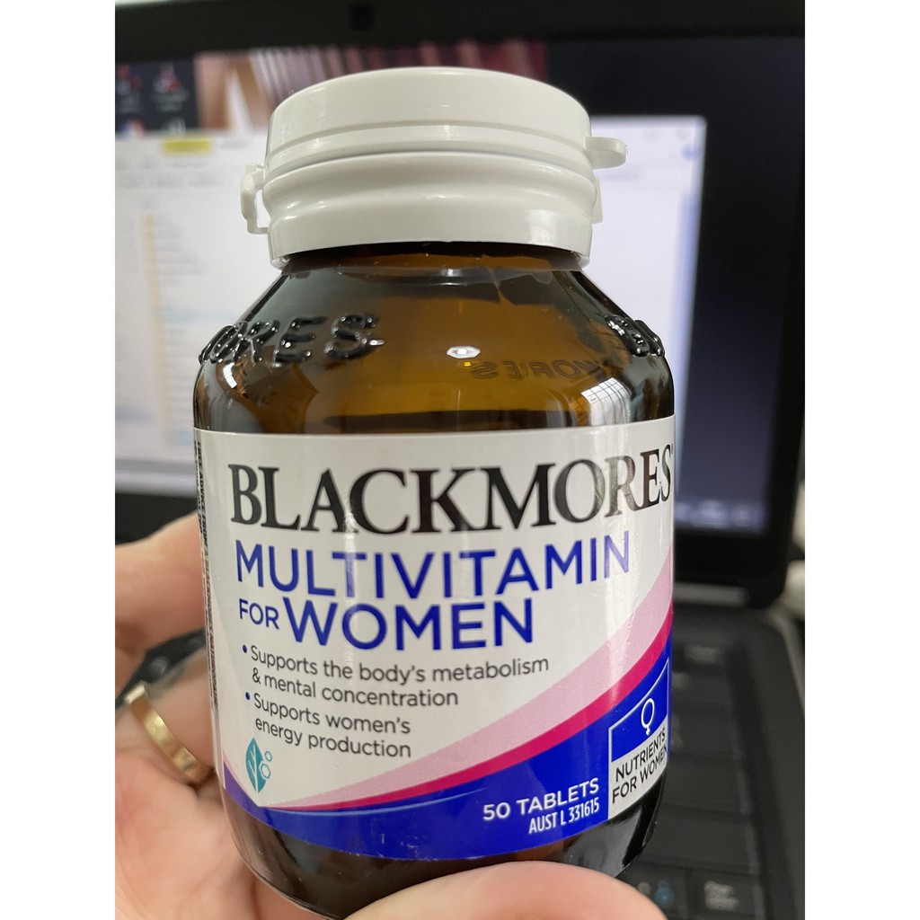 VITAMIN TỔNG HỢP BLACKMORE MEN'S & WOMEN'S VITALITY MULTI 50V