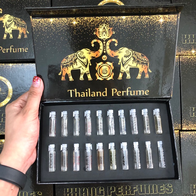 BỘ TEST NƯỚC HOA 20 MÙI[Nước Hoa Thái Lan] ỐNG 1ML ĐỦ MÙI,CAM KẾT THƠM 8-12H TRÊN DA | BigBuy360 - bigbuy360.vn