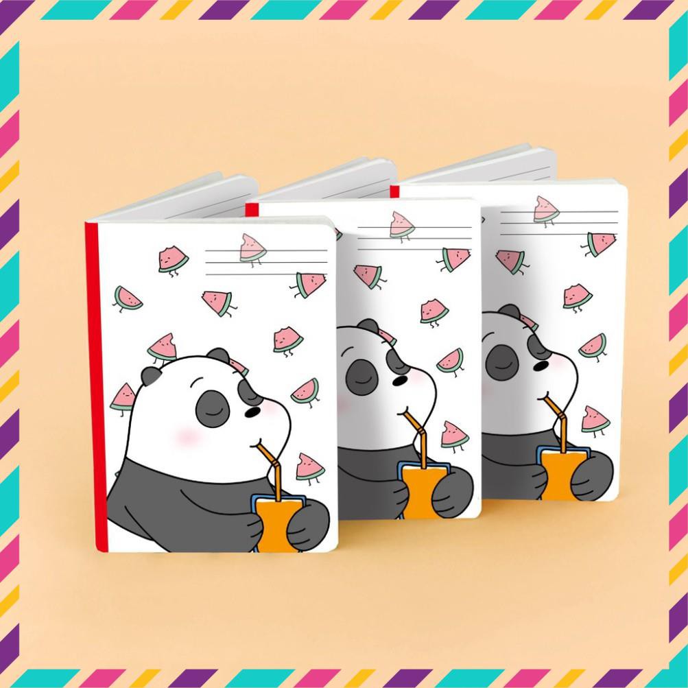 1 QUYỂN VỞ KẺ NGANG GẤU PANDA 100TR QUANG HUY