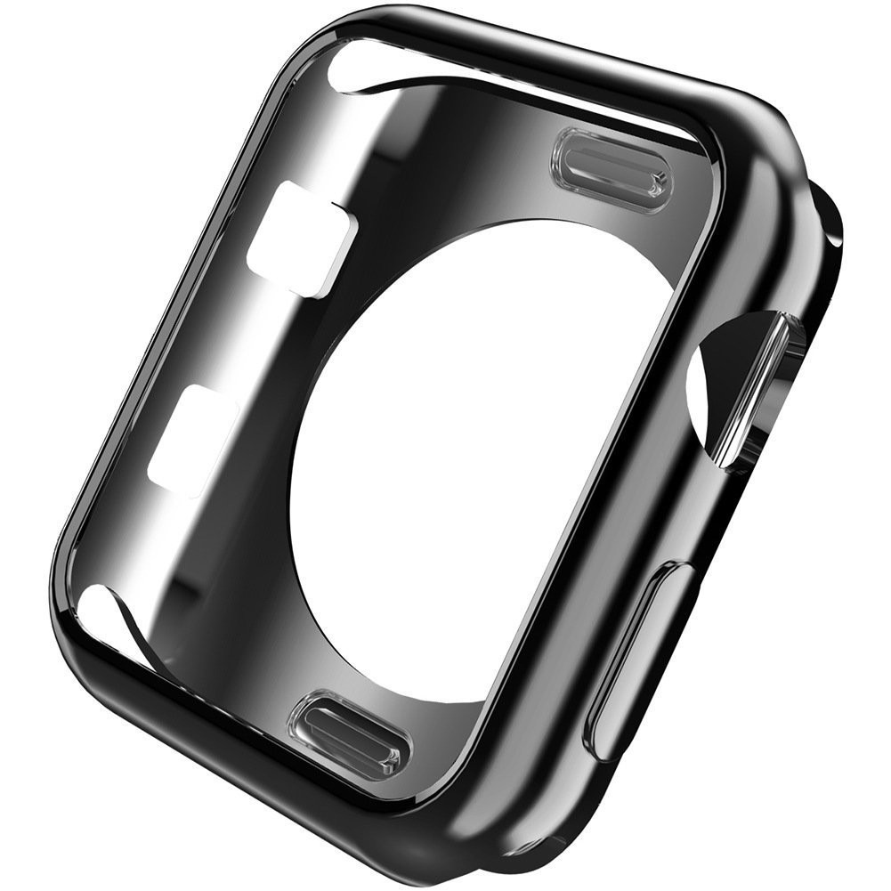 Ốp TPU mạ điện cho mặt đồng hồ thông minh Apple Watch Series 1 / 2 / 3 /4/5/6/se( 38 / 42Mm/40mm/44mm )