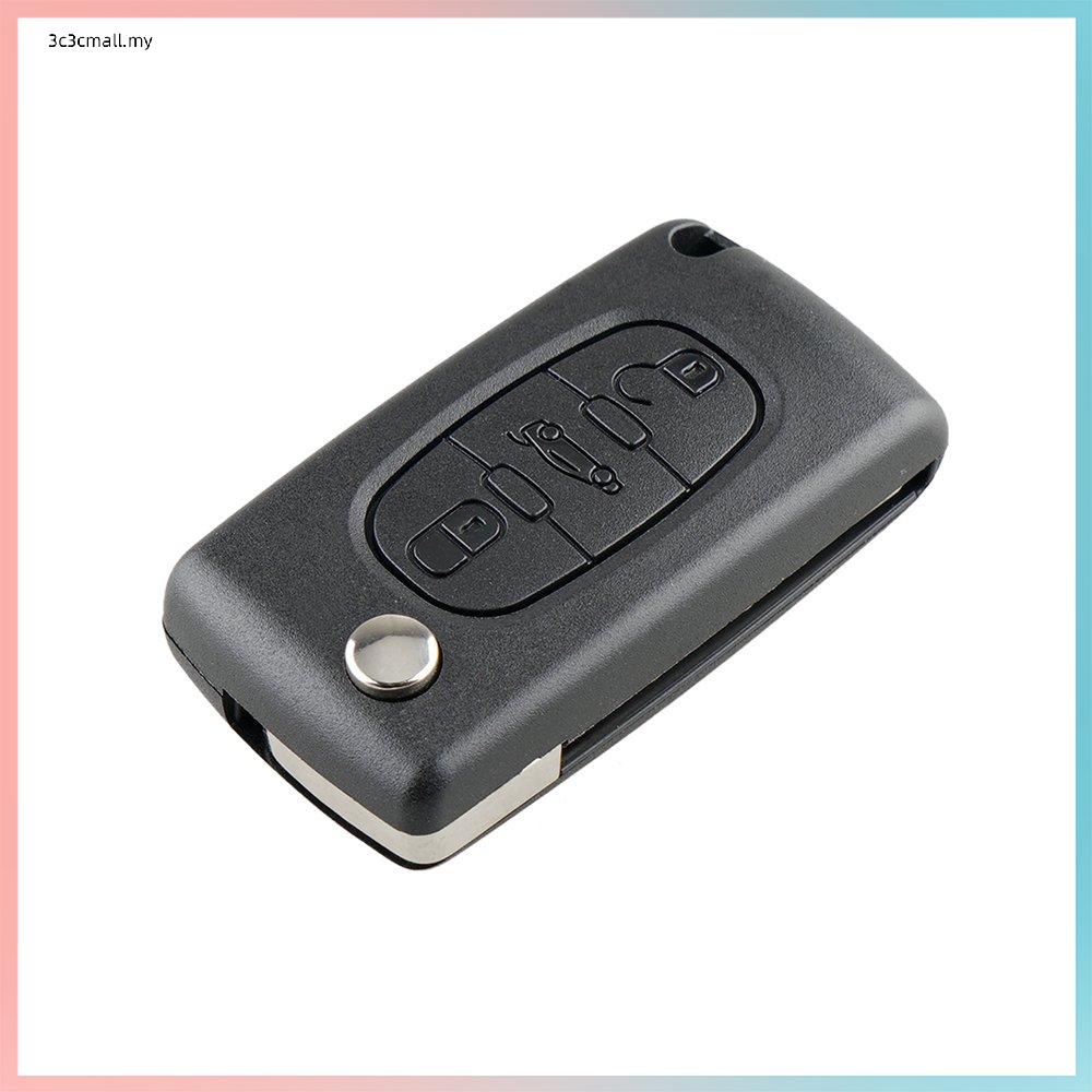 ✨Chất lượng cao✨Vỏ chìa khóa 3 nút thay thế cho Peugeot 207 307 407 308 607 | BigBuy360 - bigbuy360.vn