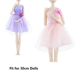 QTWOOF   Đầm búp bê 30cm thời trang