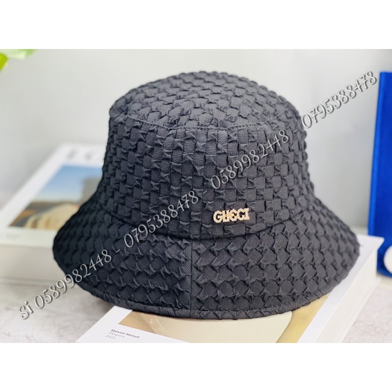 Mũ vành bucket chất vải xốp lạ logo gx cao cấp - Mũ bucket nam nữ thời trang cao cấp