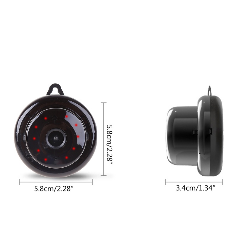 Camera Giám Sát Ban Đêm Hồng Ngoại Phích Cắm US / UK / EU