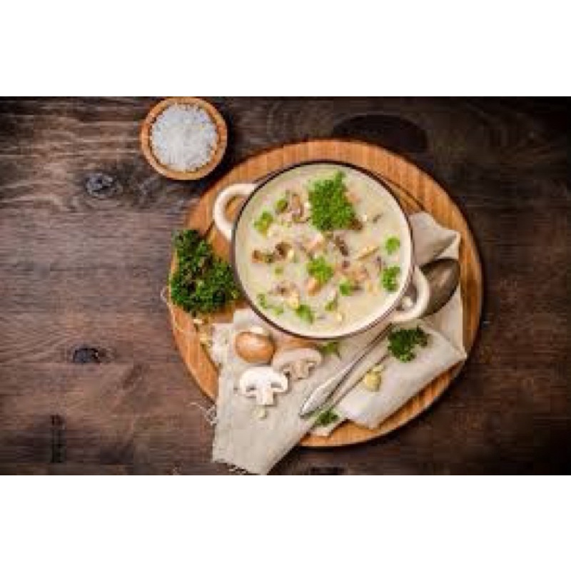 Súp Kem Nấm, Kem Gà Nấm Cream of Mushroom Soup, BEEF BROTH,  CHICKEN NOODLE ăn liền Heinz 400g