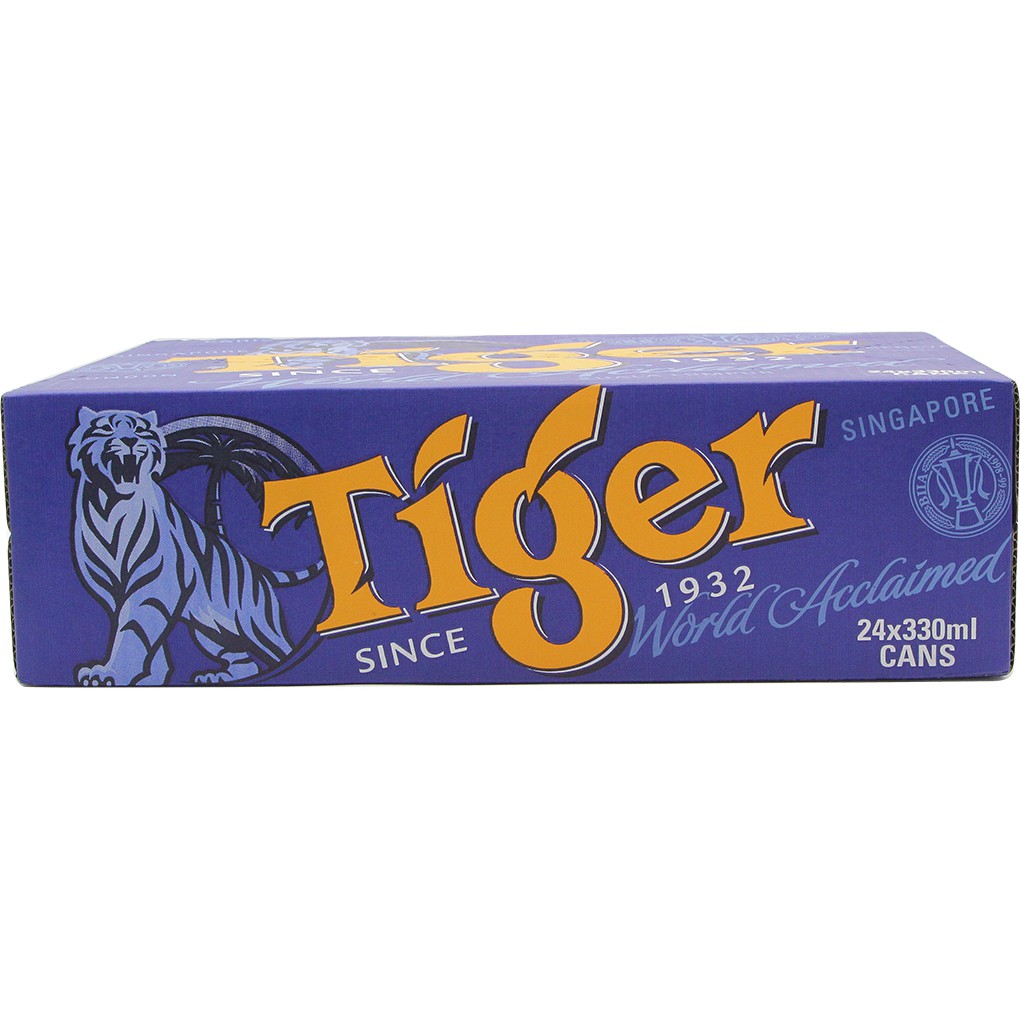 Thùng 24 Lon Bia Tiger 330ml