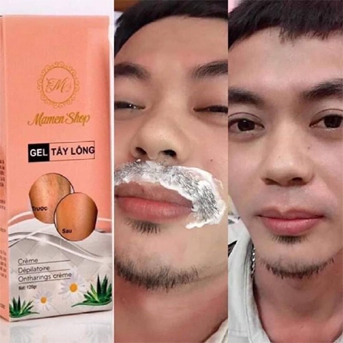 Kem tẩy lông vĩnh viễn vùng kín bikini nách Mamen Shop - 120ml. An toàn cho mọi loại da nhạy cảm