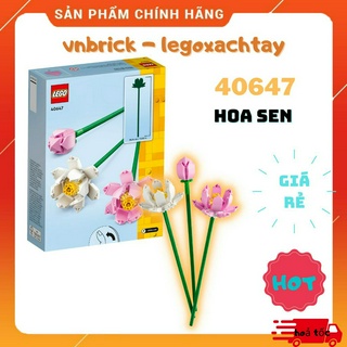 Lego 40647 lotus flowers hoa sen