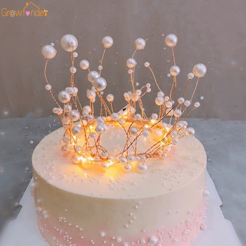 Vương miện đội đầu trang trí bánh kem
