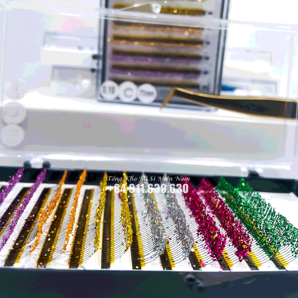 Mi kim tuyến siêu đẹp _Dụng cụ nối mi chính hãng _Be Lash