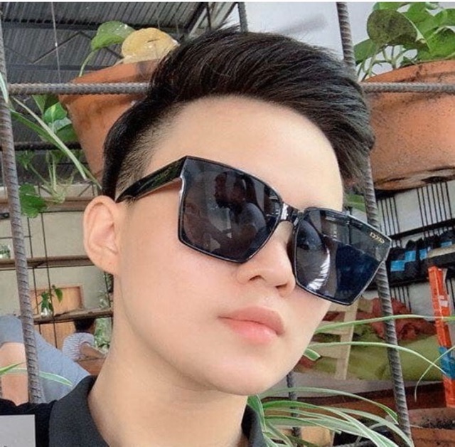 [ KÍNH ĐÔI ] Mắt Kính Phom Vuông Thời Trang Nam Nữ Kính Mát Kính Râm | BigBuy360 - bigbuy360.vn