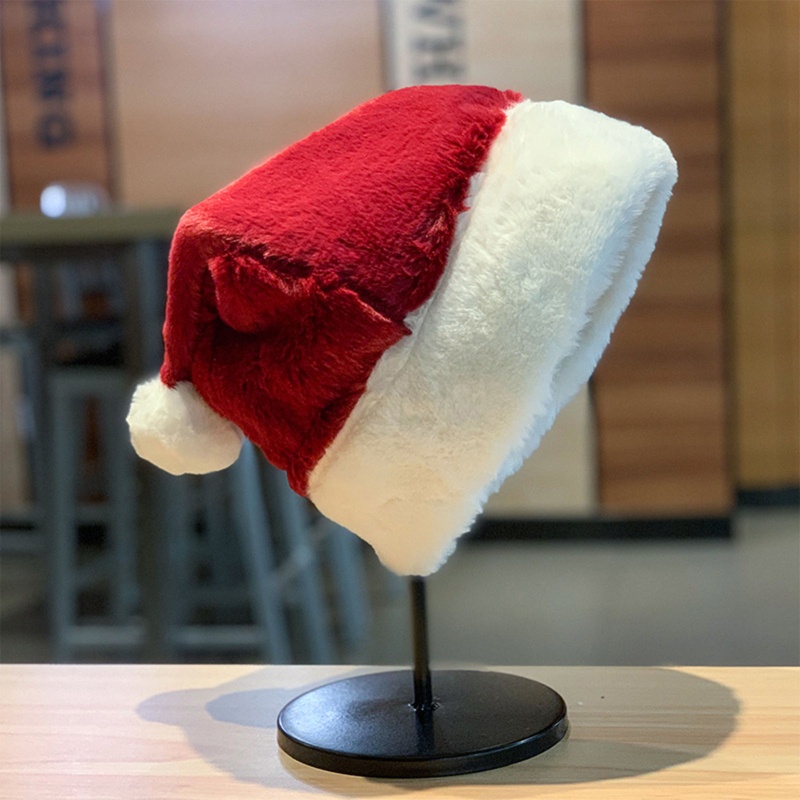 Mũ beanie Giáng Sinh Màu Đỏ + Trắng Hợp Thời Trang Cho Bé