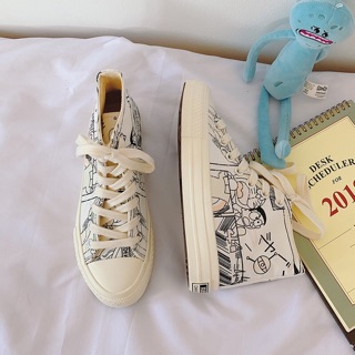 Giày Sneaker Đổi Màu Doremon Doraemon