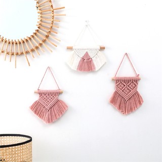 combo 3 macrame handmade treo tường trang trí